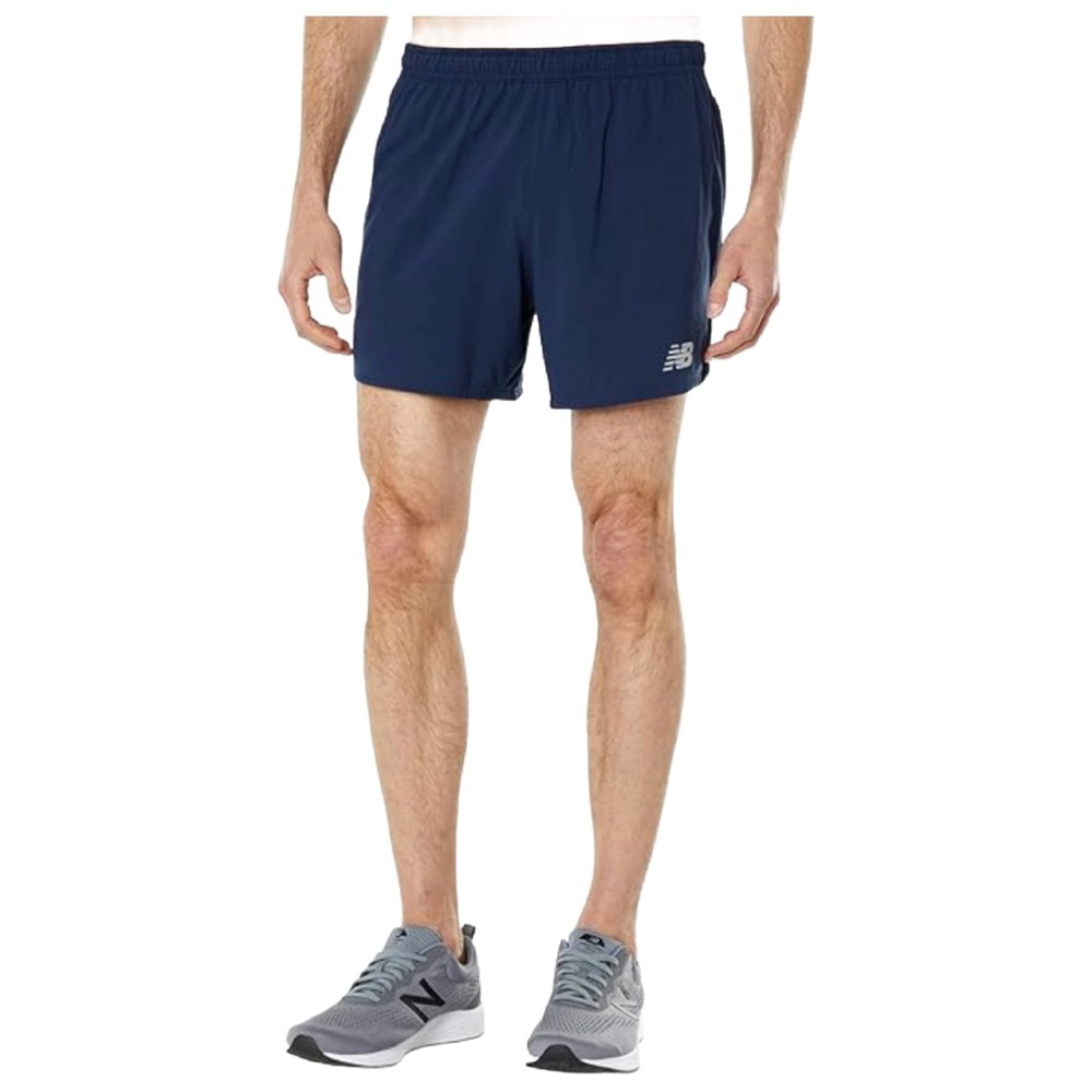 New Balance | Mens Accelerate 5in Blue Athletic Running Dry Fit Shorts 4XL NWT - Picture 1 of 6